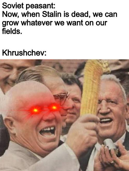 hopefully corn memes aren't too political