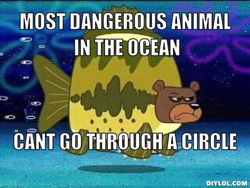 Spongebob logic.