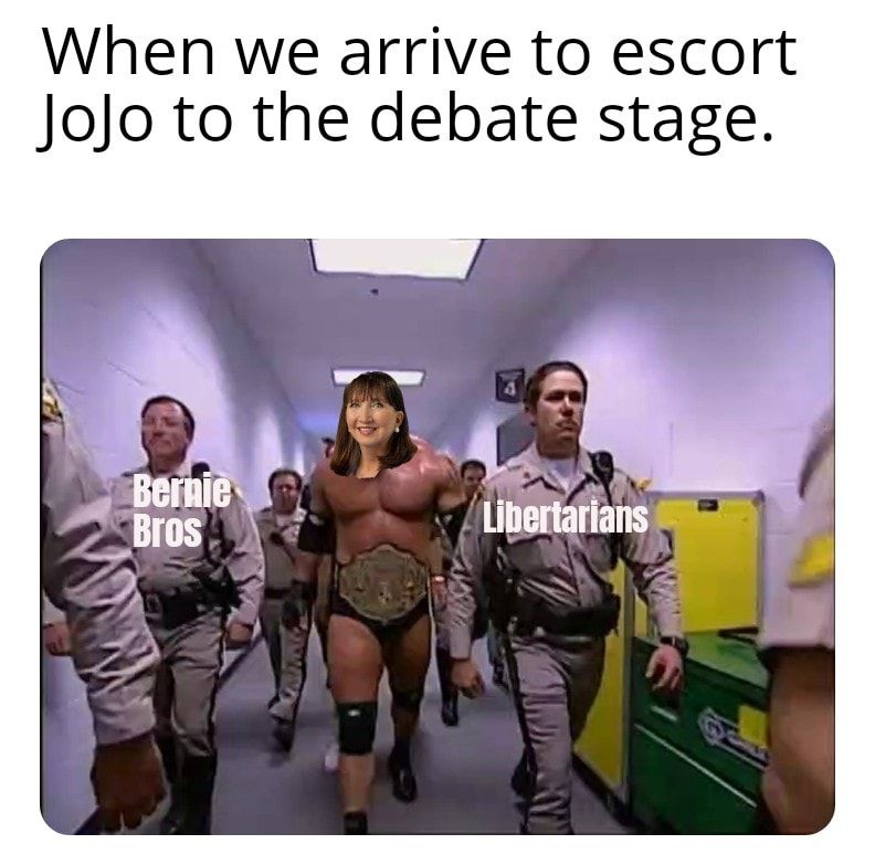 bernie brehs and librehtarians strong together