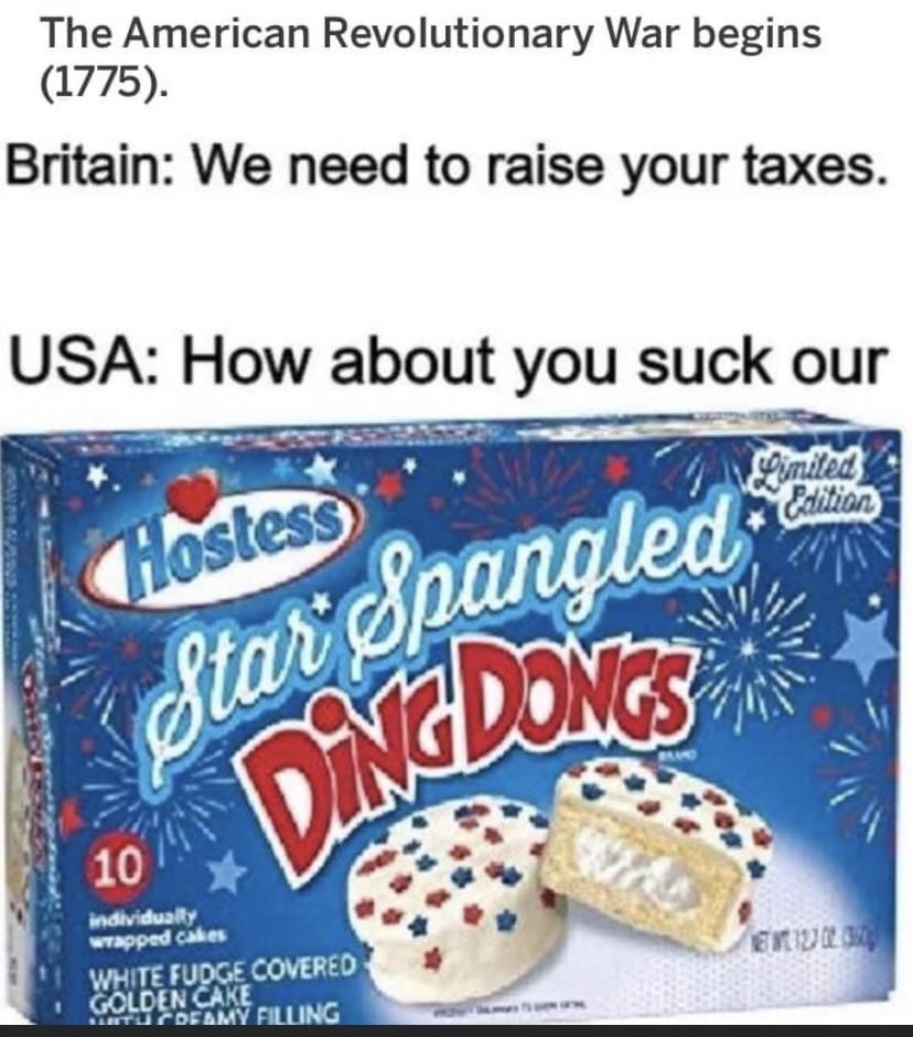 Suck our star spangled ding dongs