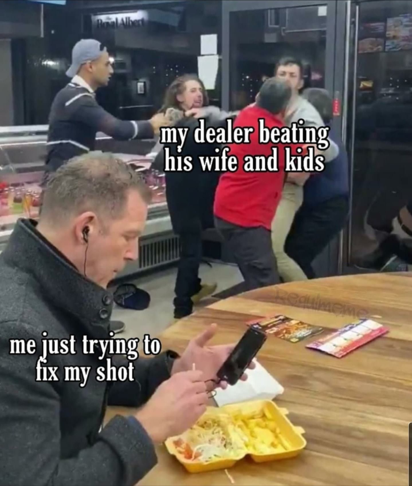 sorry breh my fam can be weird what can i get ya