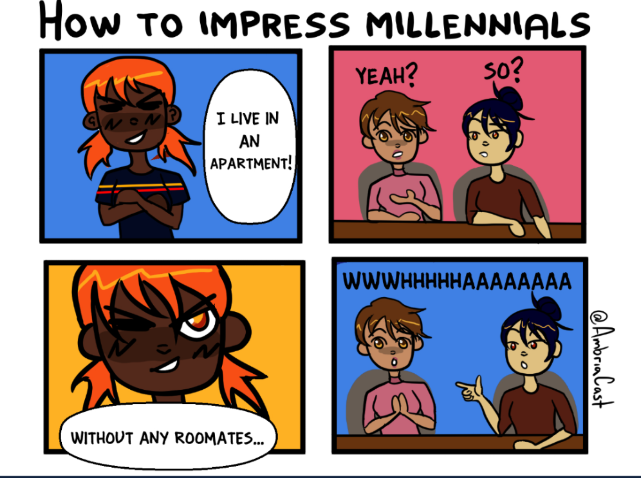 How you really impress my generation!