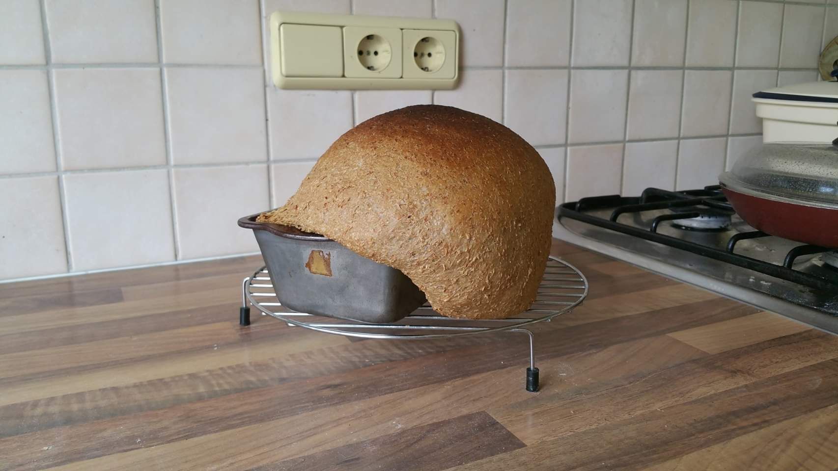 Today I decided to bake myself a nice big loaf of BREABWUALABLEUHAEUA
