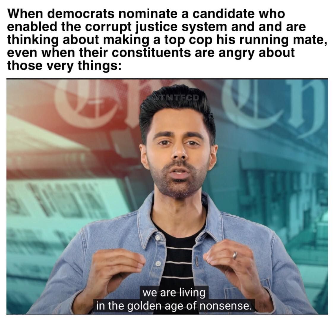 the dems are our only choice to stop trump breh