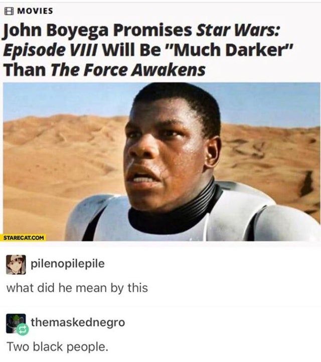 The dark side has changed