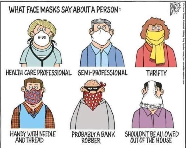 Which is your face mask?