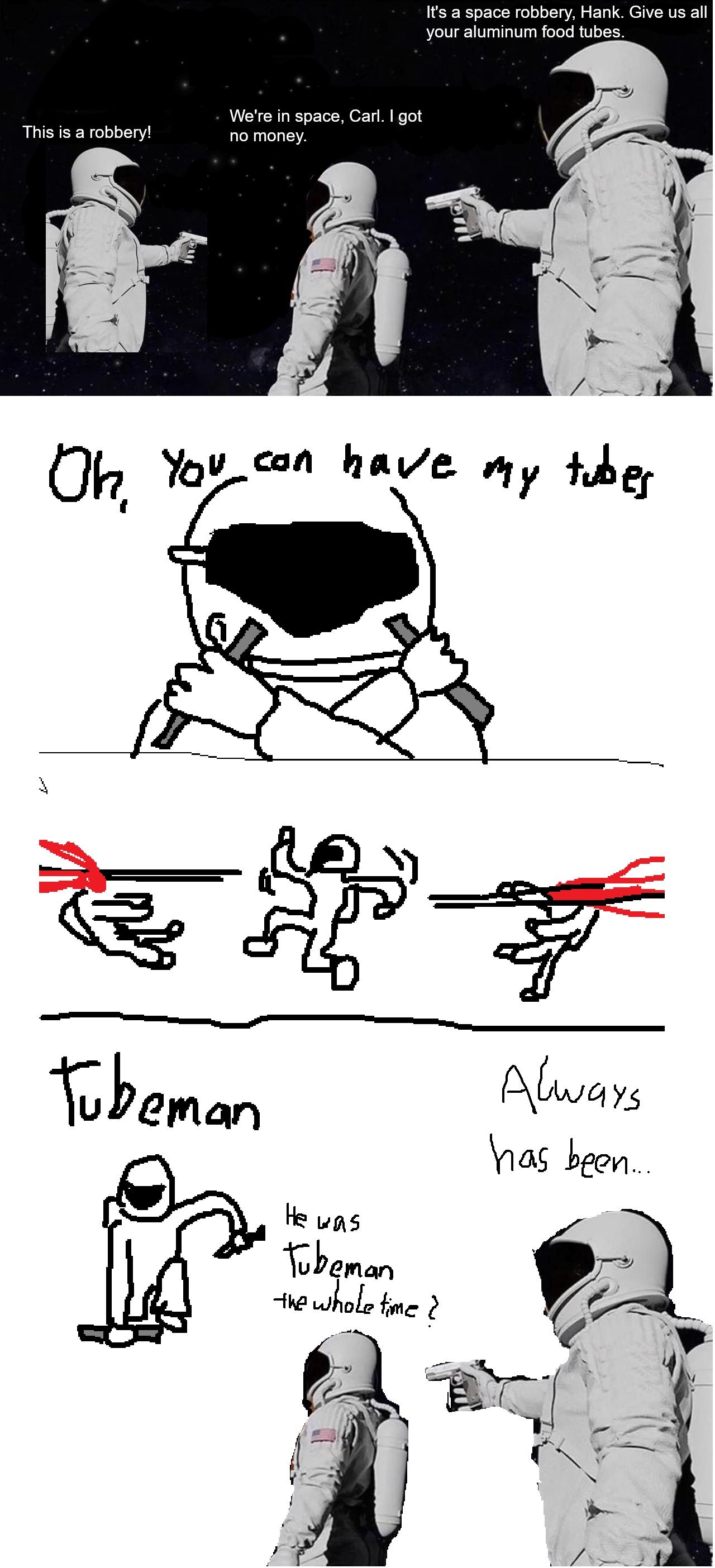 tubeman rises