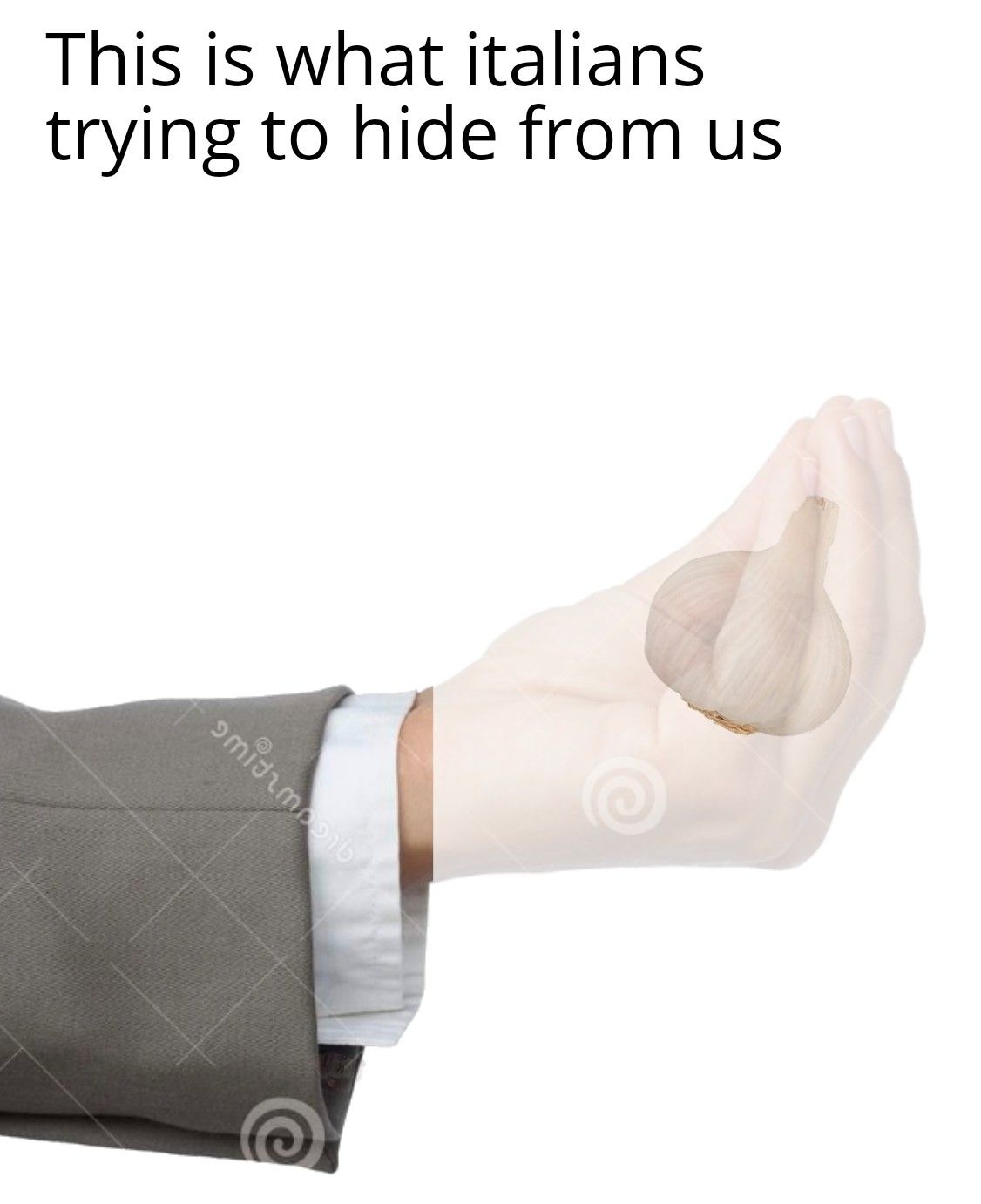 It was never just a hand gesture