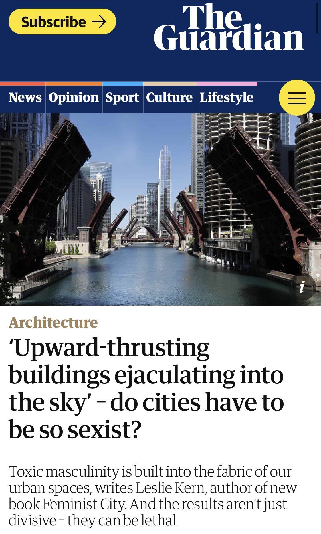 No projection going on here