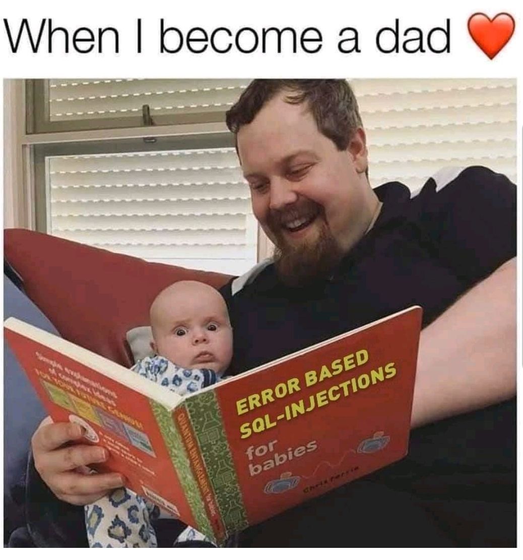 IT Dad's story time.
