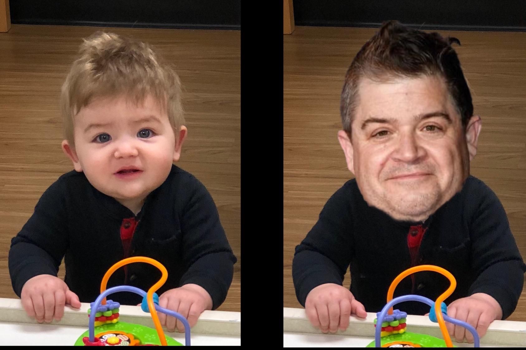 For the first year of his life, I questioned whether or not Patton Oswalt was the father of my son.