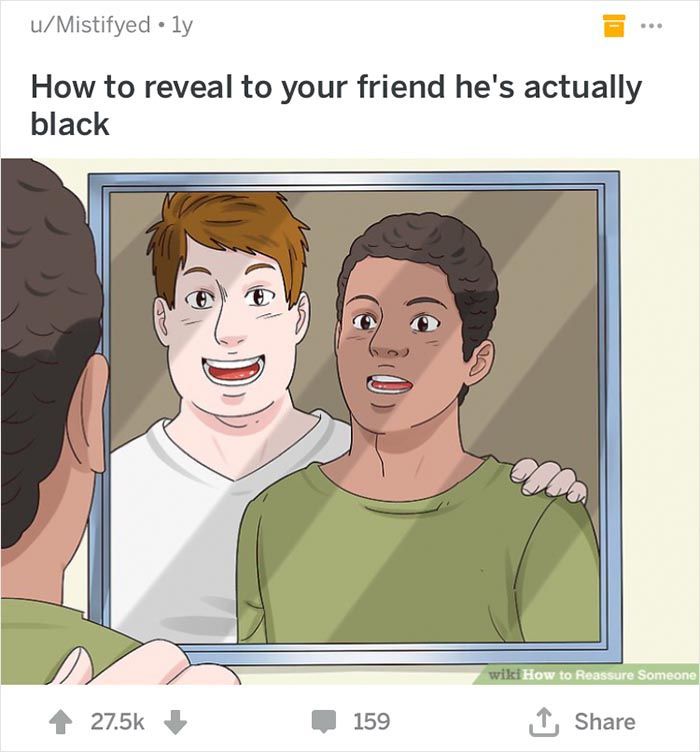 WTF I'M WHITE!?