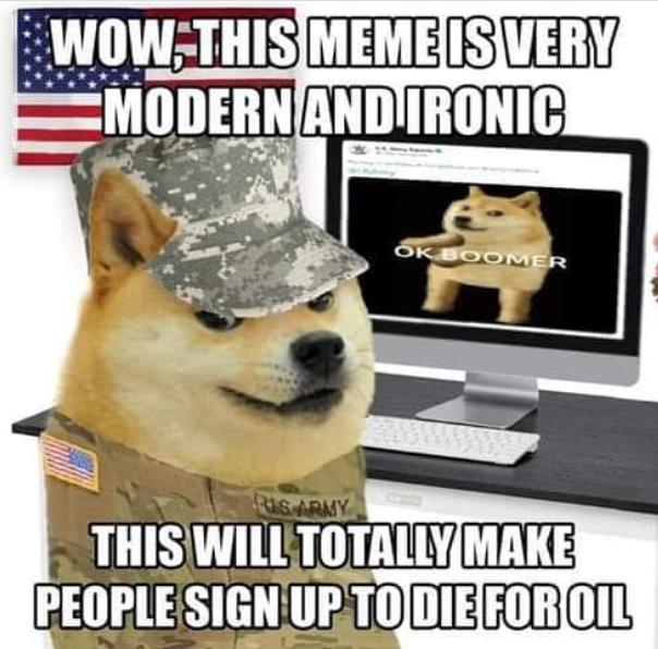 Whatever you say boomer.