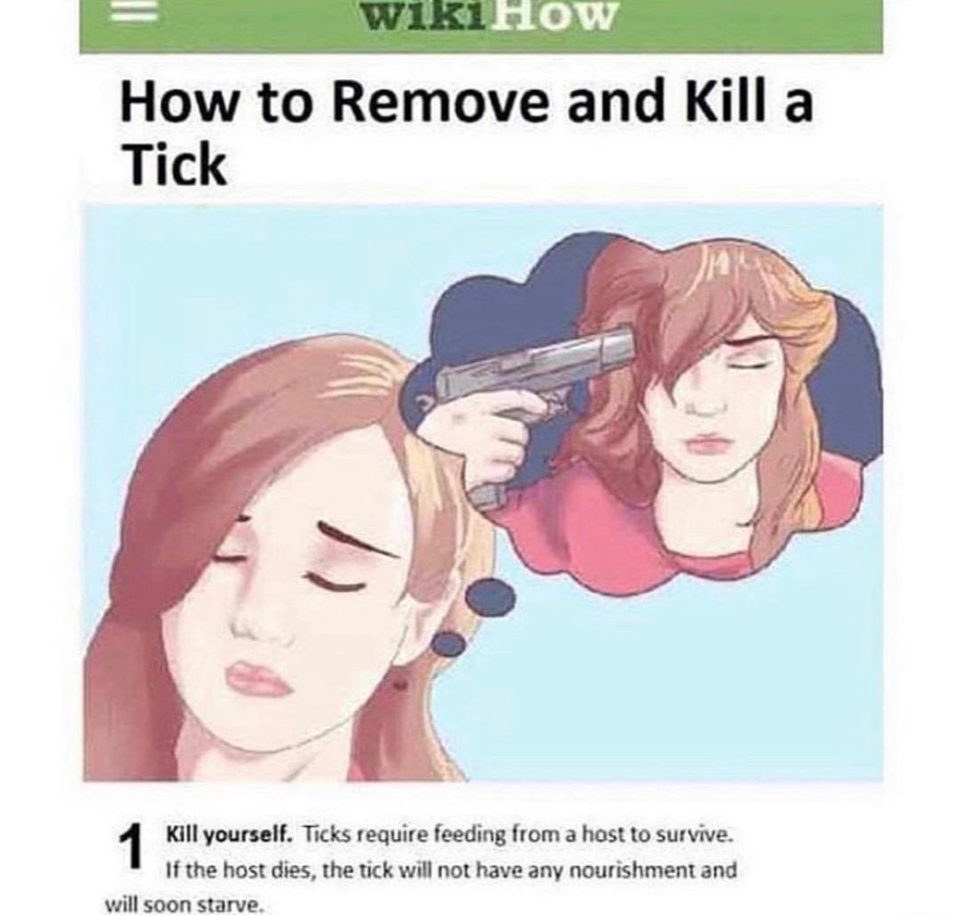 Ticks are ew