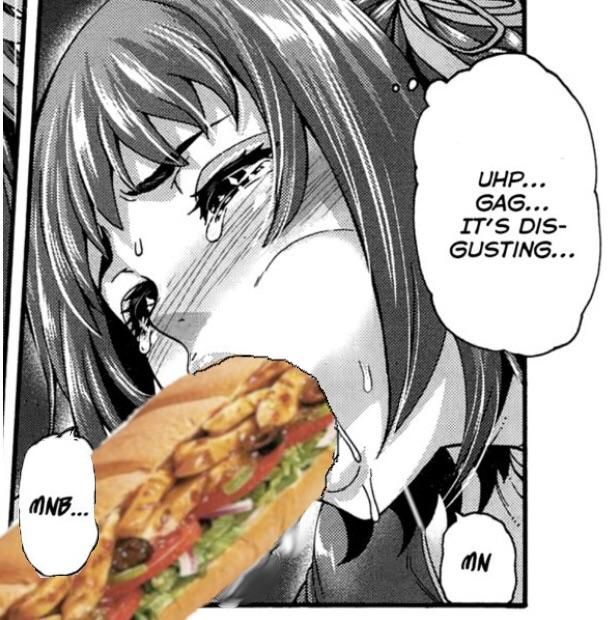Eww, vegetables.