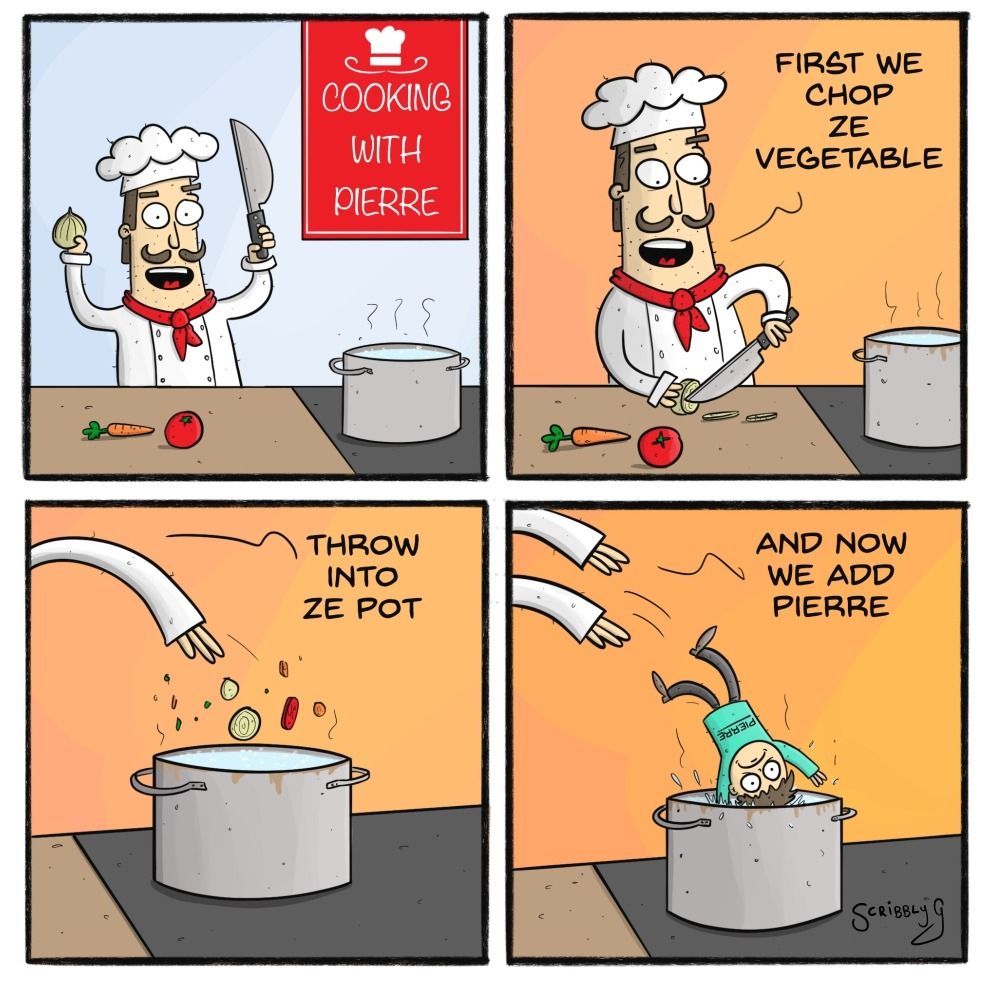 Cooking with Pierre