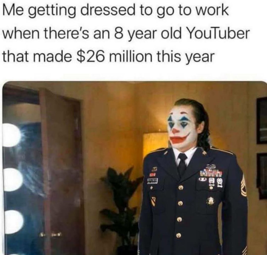 Are we all clowns?