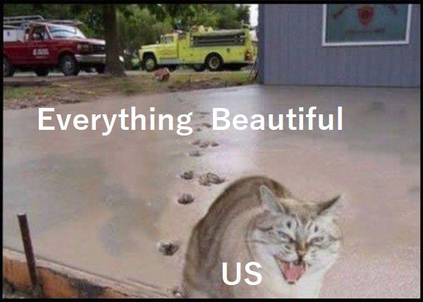 It is as it is as much as we are as we are, but no more, and no less