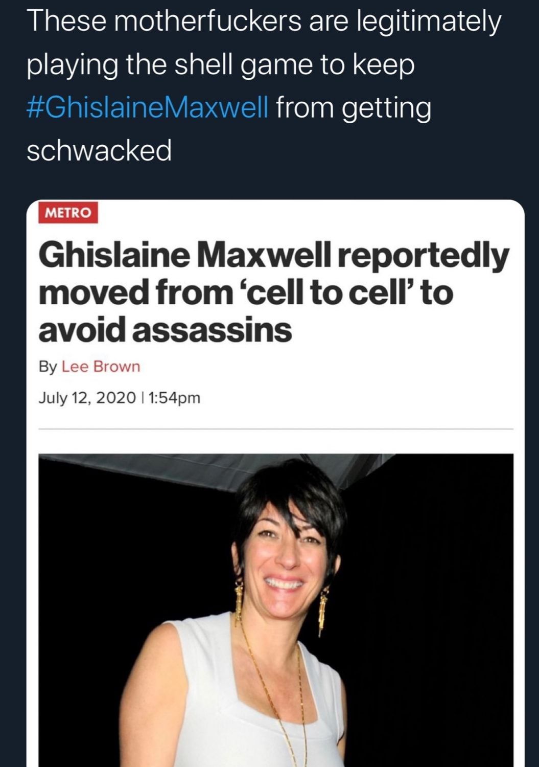 Wonder if the news report on it