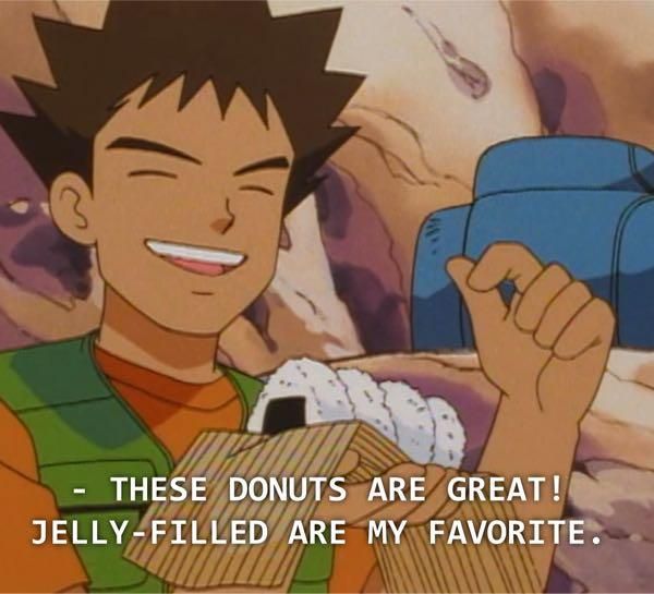 Nothing beats a jelly-filled donut!