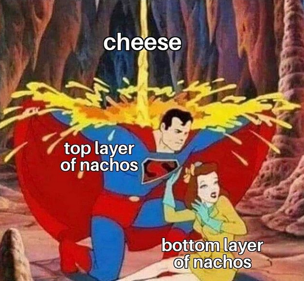 Nacho cheese.