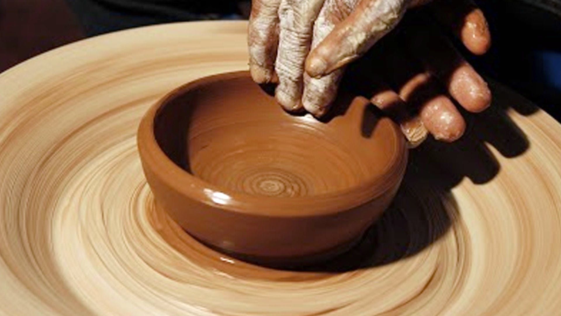 Harry Potter when he is making the pots. idk I haven't seen the movies