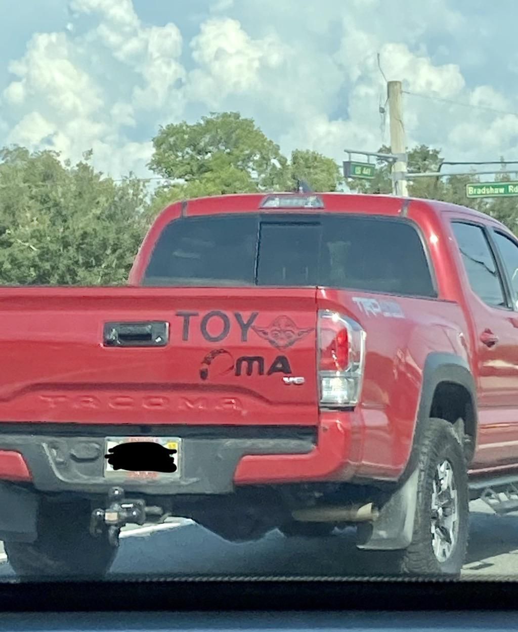 Drove past this truck on my way back from Taco Tuesday today