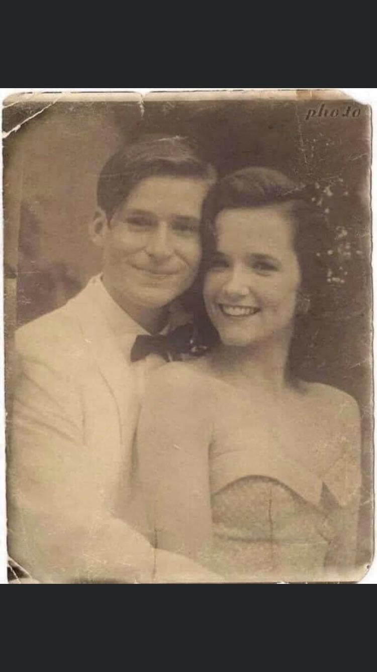 Elderly friend posted this photo of “mom and dad” to Facebook in hopes of finding the owner.