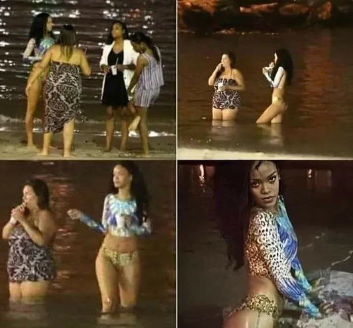 On this day, six years ago,Rihanna bathed in sewer from Rio de janeiro, thinking it was a beautiful Brazilian beach.