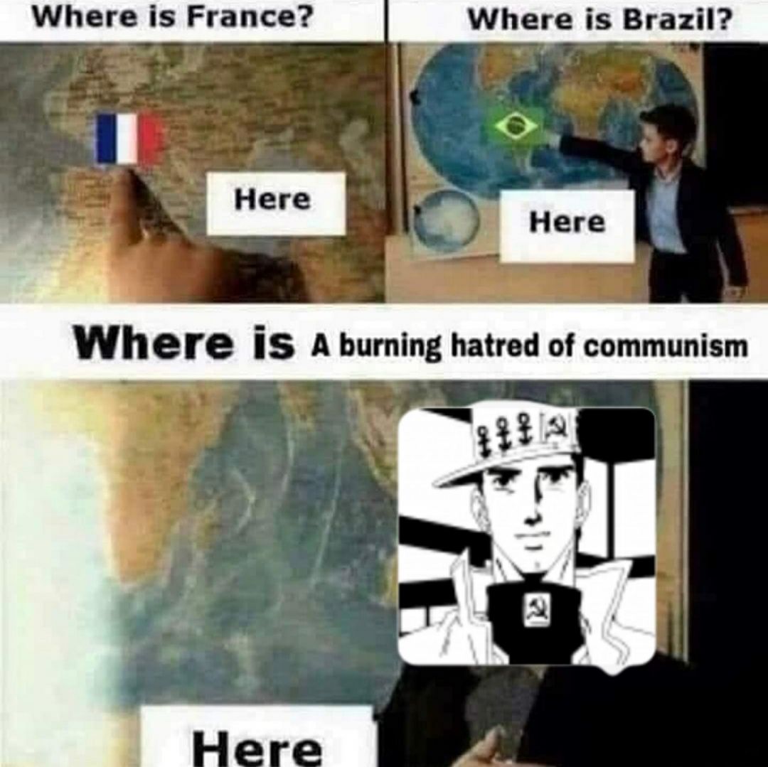 Here, comrade