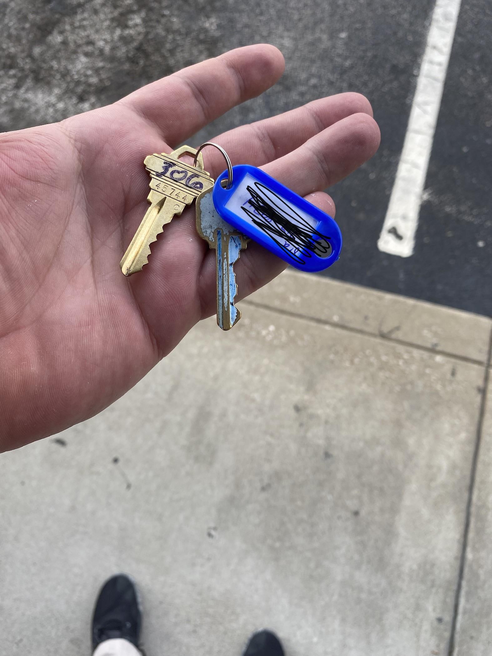 Best prank ever. Found these keys outside my work. Called the number on them. Apparently, dozens of sets of these keys were spread all over our town and the guy had been getting calls all day.