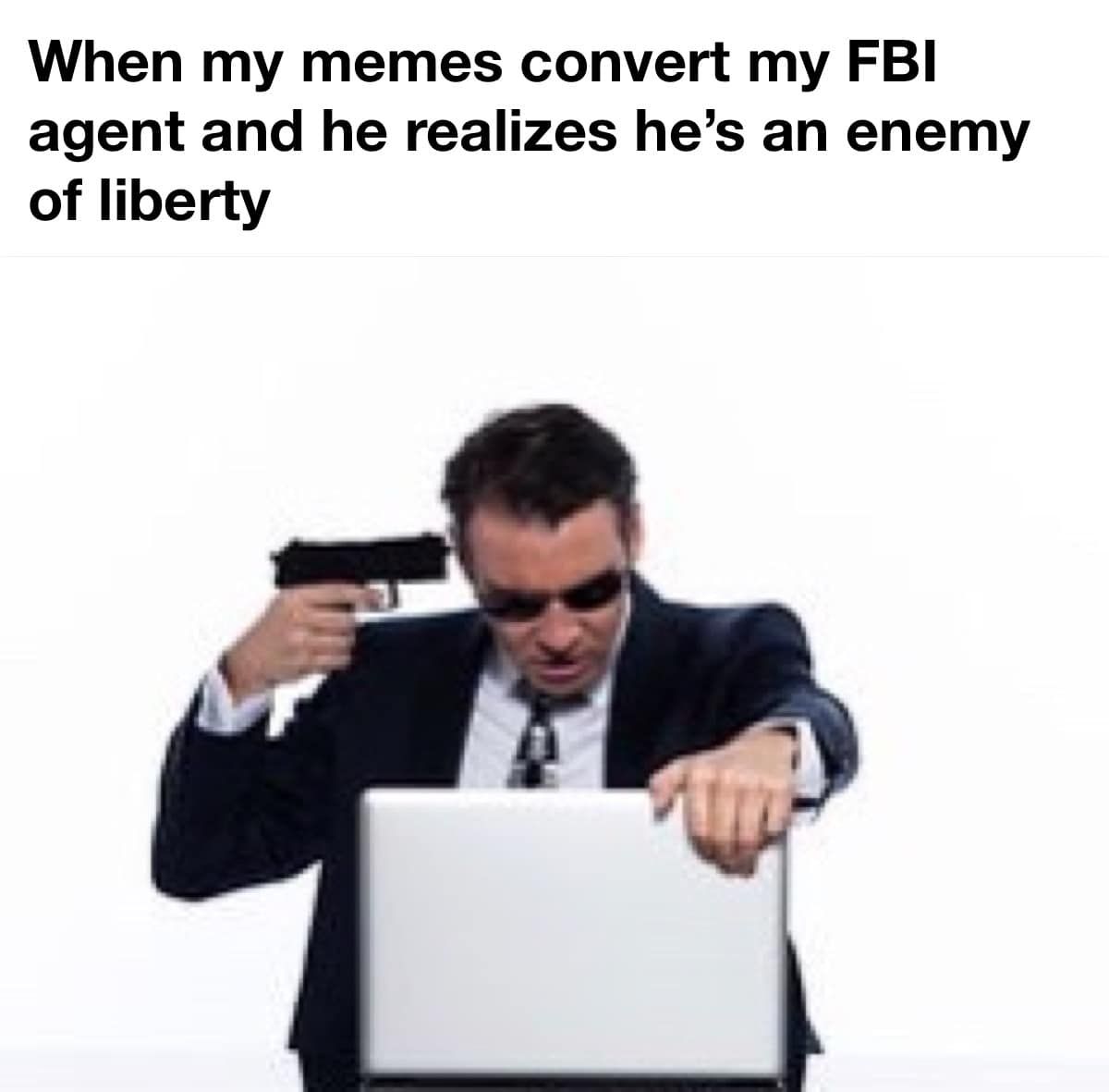 i can only hope he quits and joins the librehty brehs instead