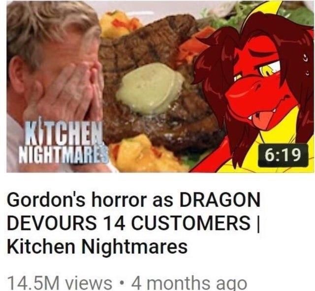 he's just so hungwy uwu