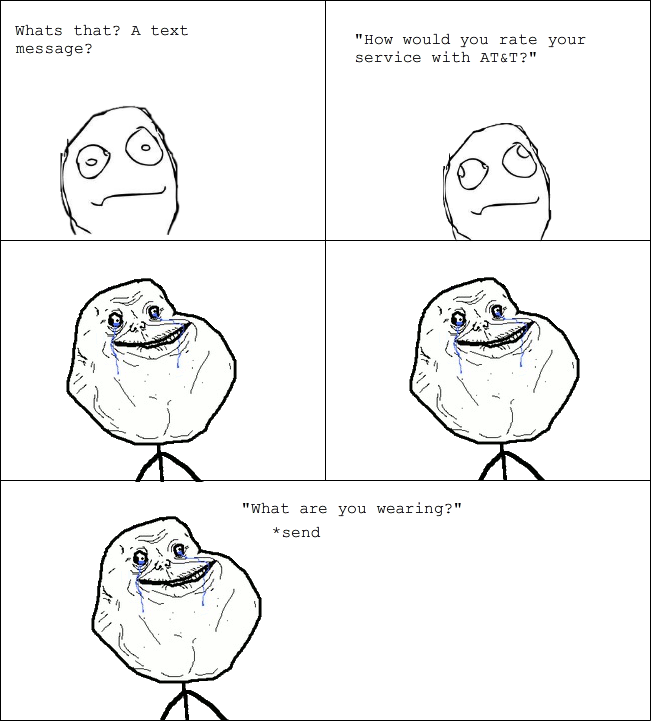 I don't get a lot of texts