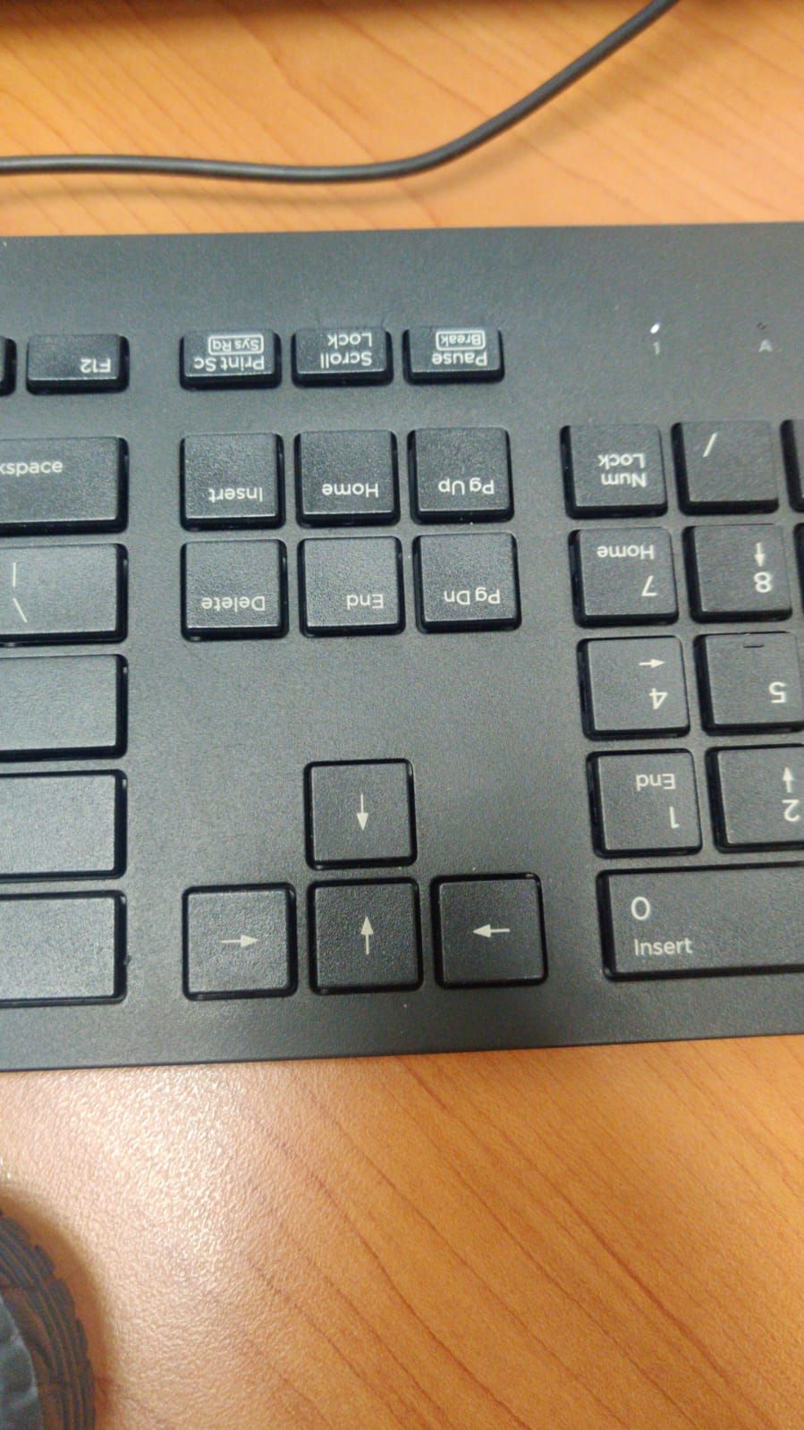 Meanwhile, my Australian friends keyboard at work