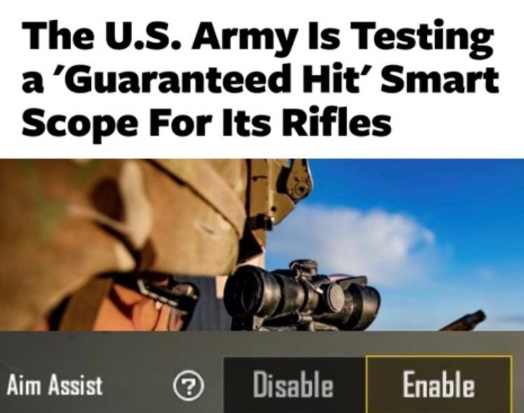 Console players when joining the army