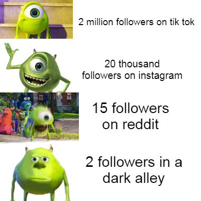 (╯O)╯︵ ┻━┻ -3 upvotes
