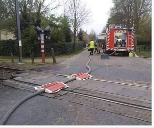Good to see that firemen appreciate how railroads work