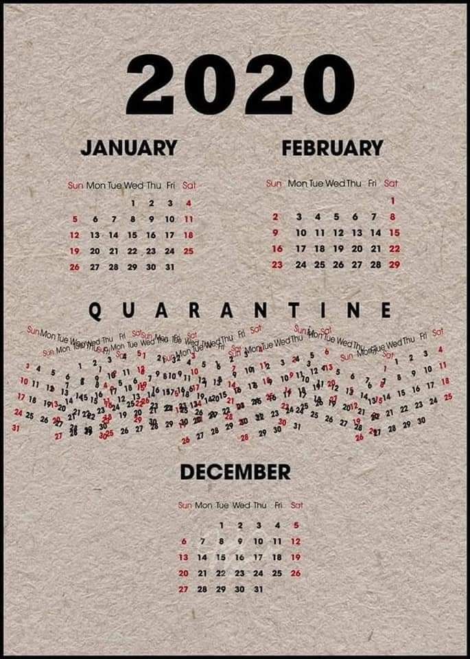 I think we will need to update the 2020 calendar