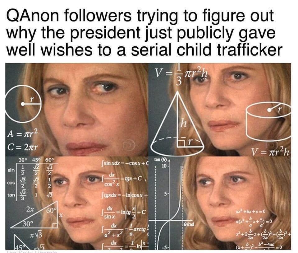 when your brehntire conspiracy brehory turns out to have been a schizophrenics instagram