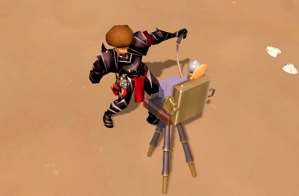They added a selfie emote to Runescape