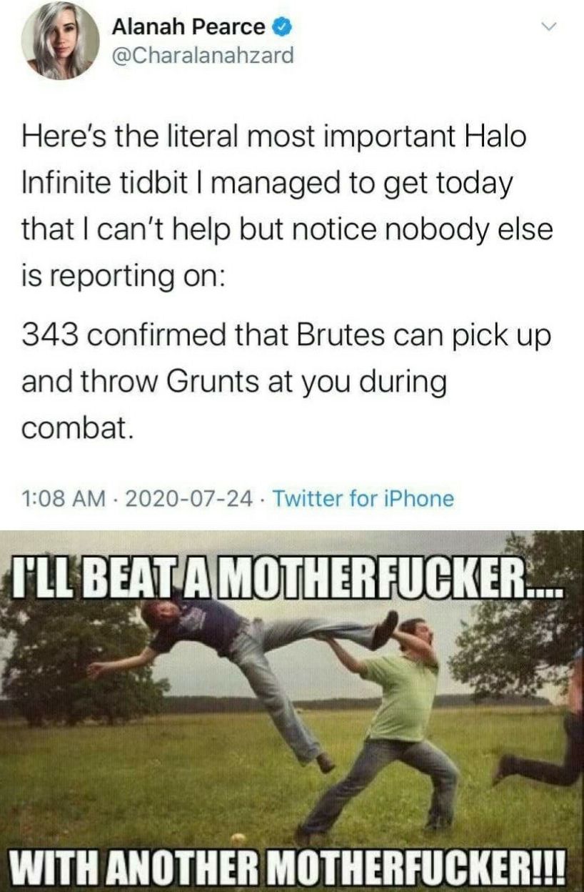 I do the halo posting around here guys