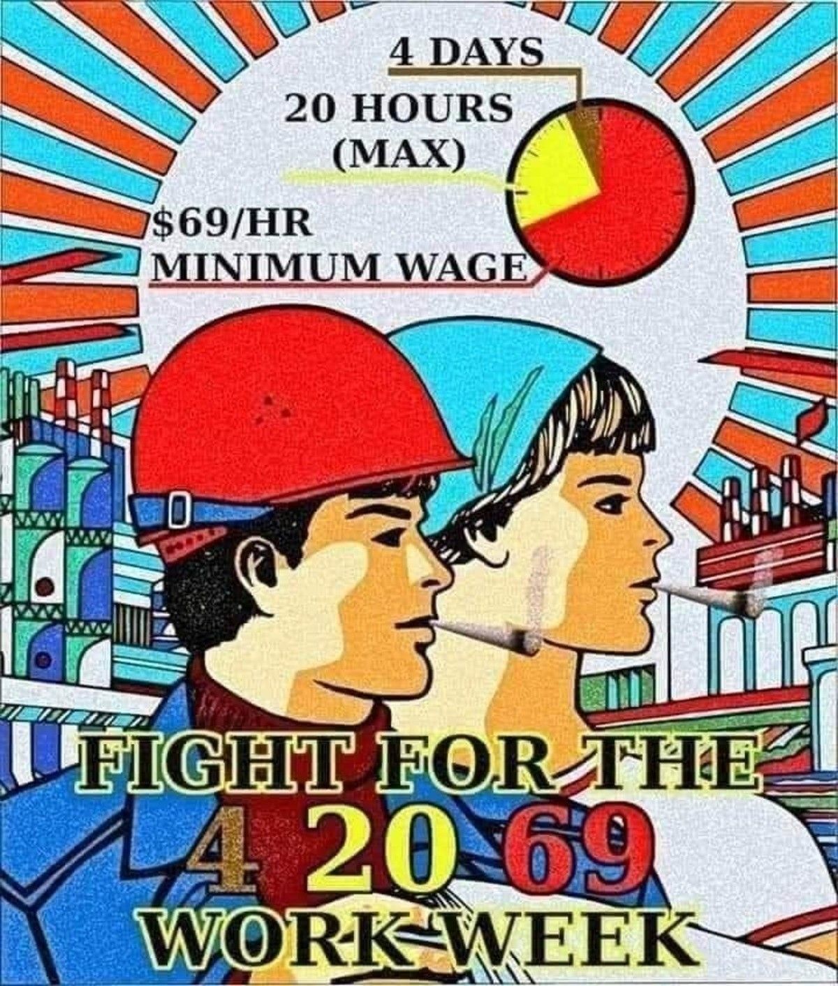 Comrade Snoop, let's get high off the means of production