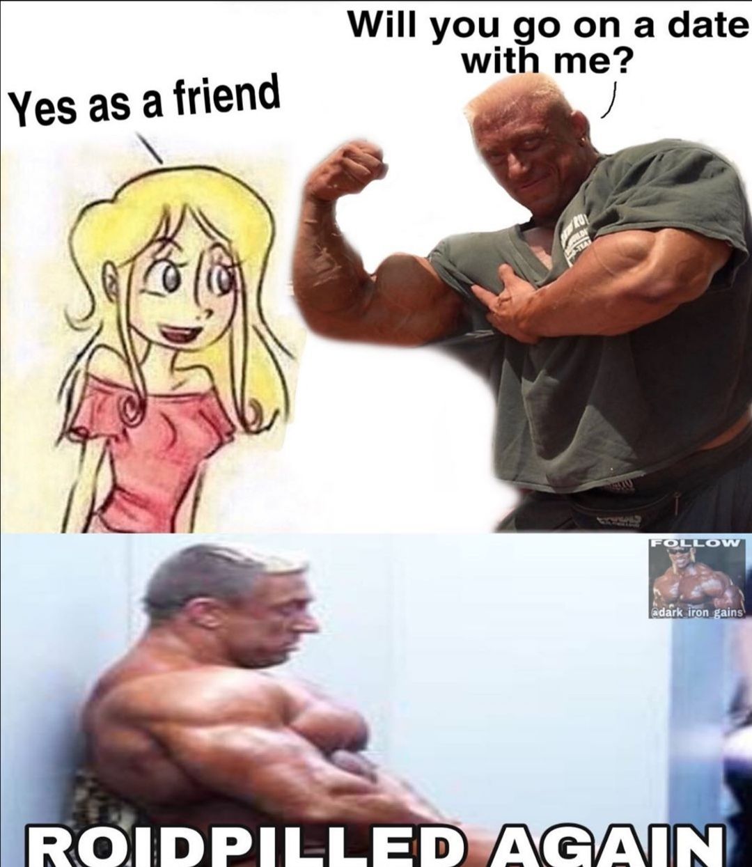 strong enough to lift heavy weights, but not these EMOTIONS