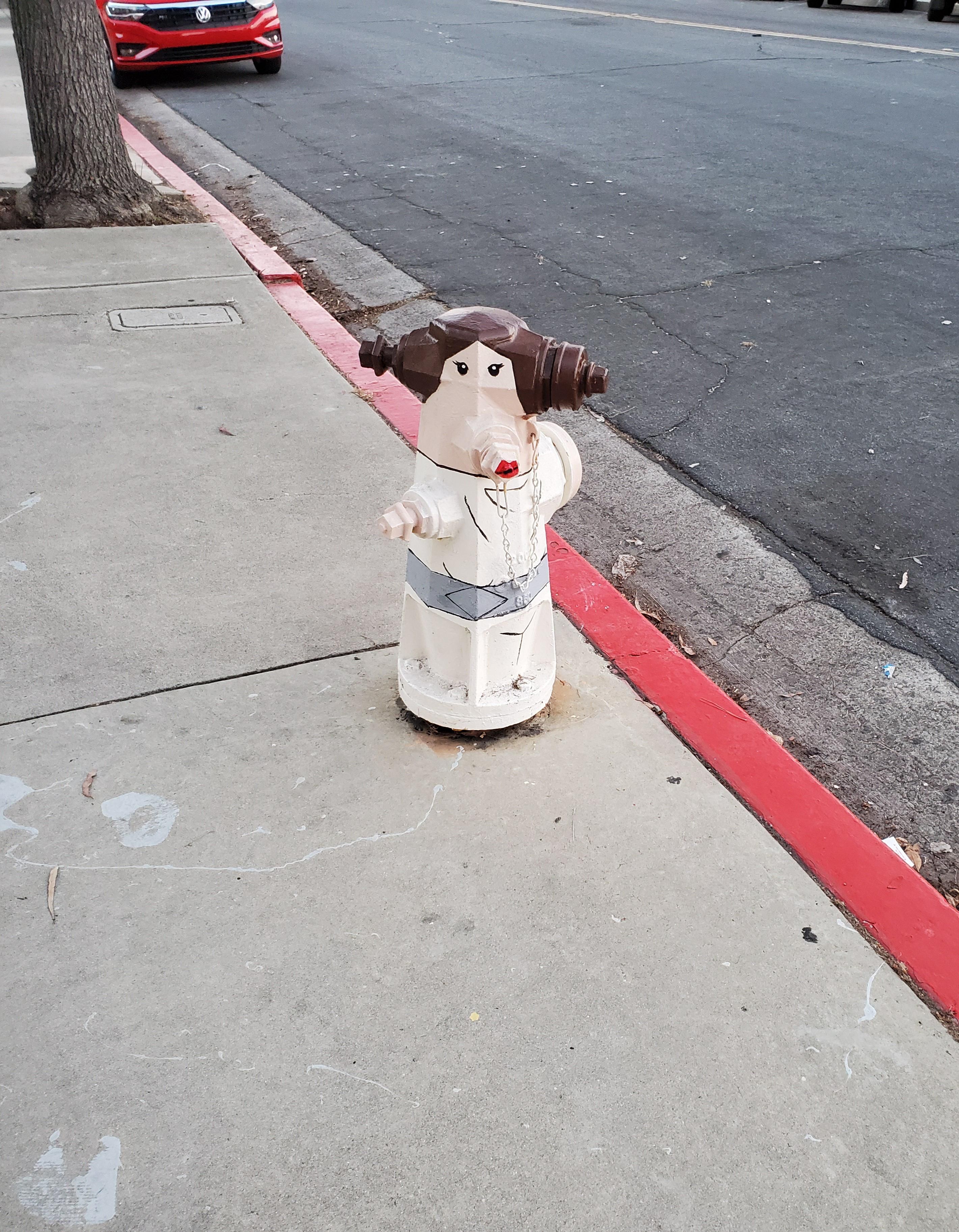 This is not the hydrant you expected today...