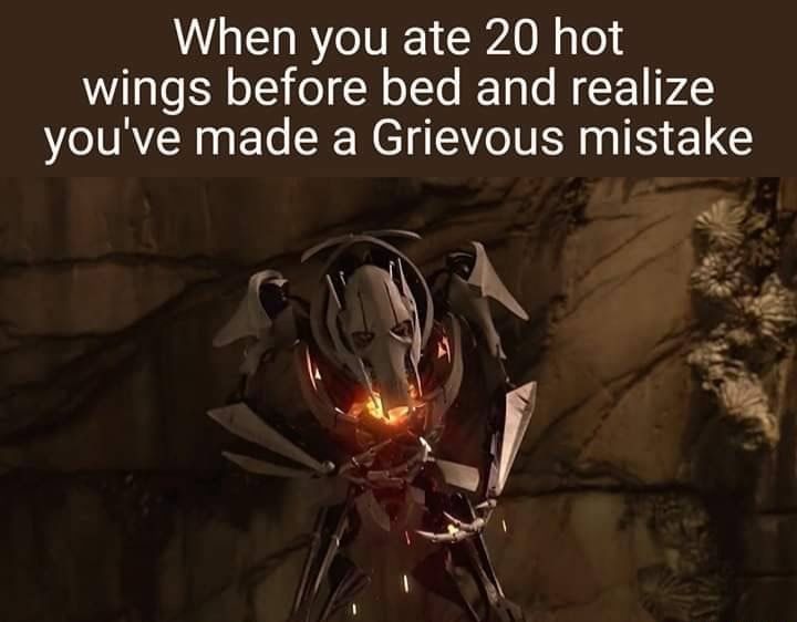 He was my favorite Star wars character