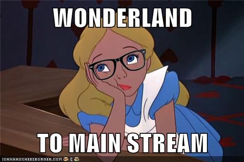 Hipster alice