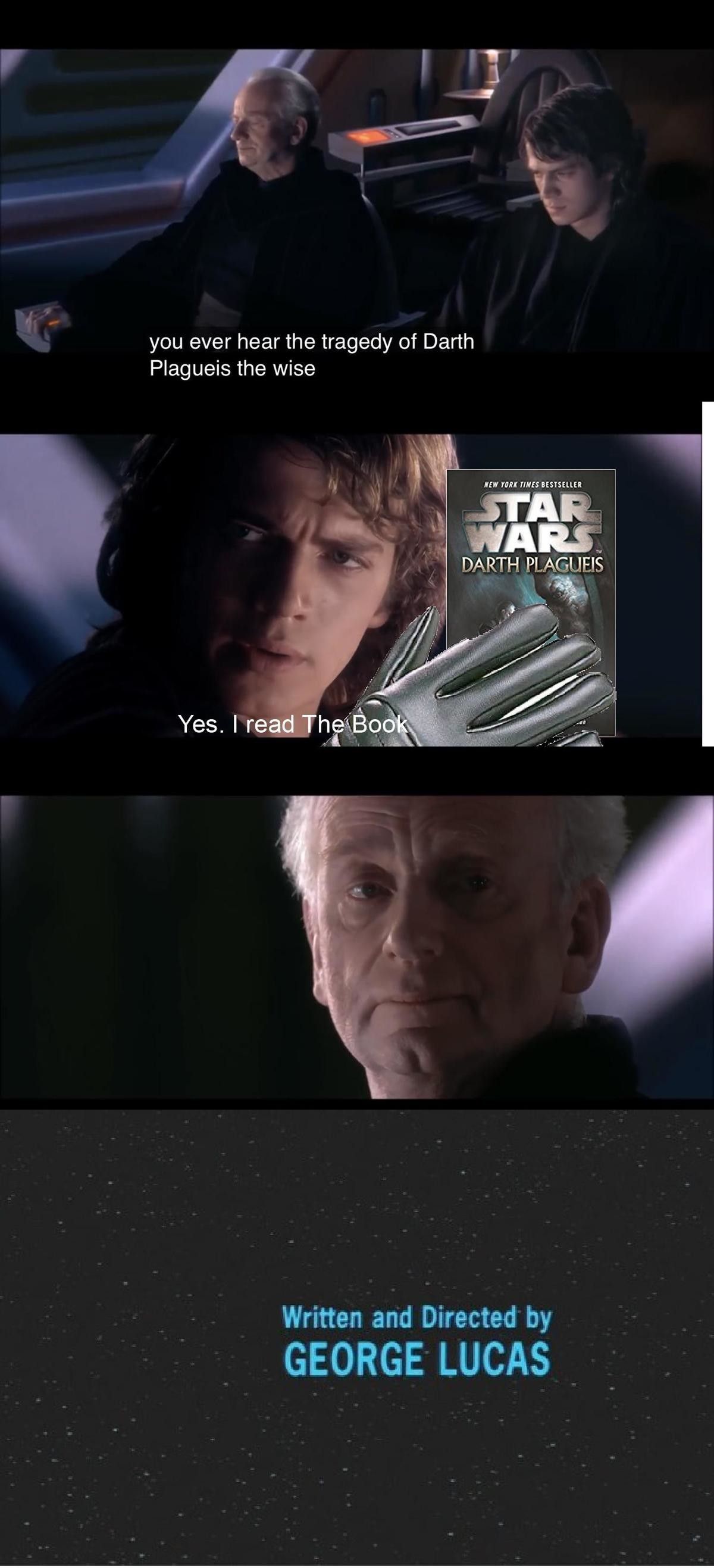 i get it, the tragedy is meant to teach us that power comes at a price