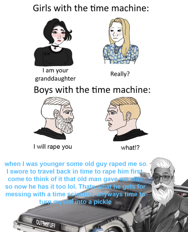 Women couldn't make a time machine