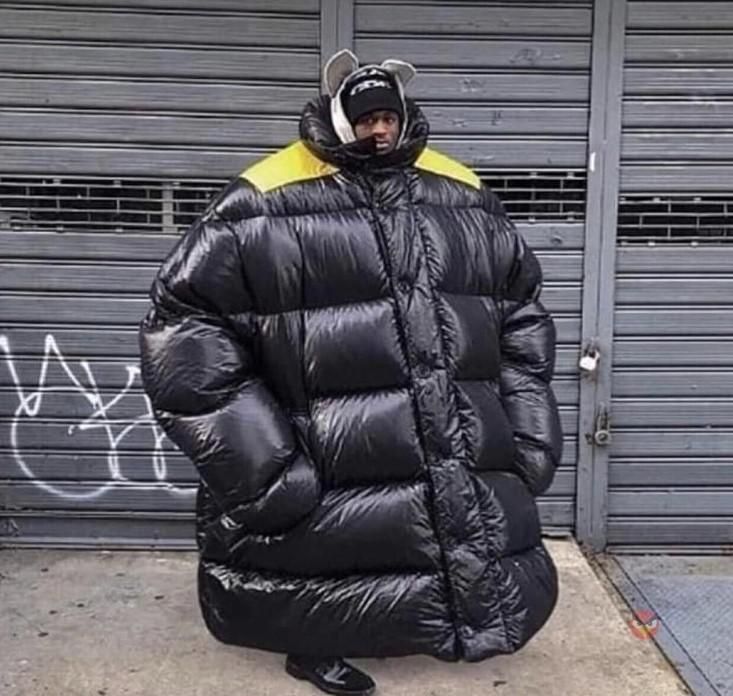 ordered a jacket on the internet ...